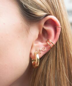 Argolla clasica para primera perforación